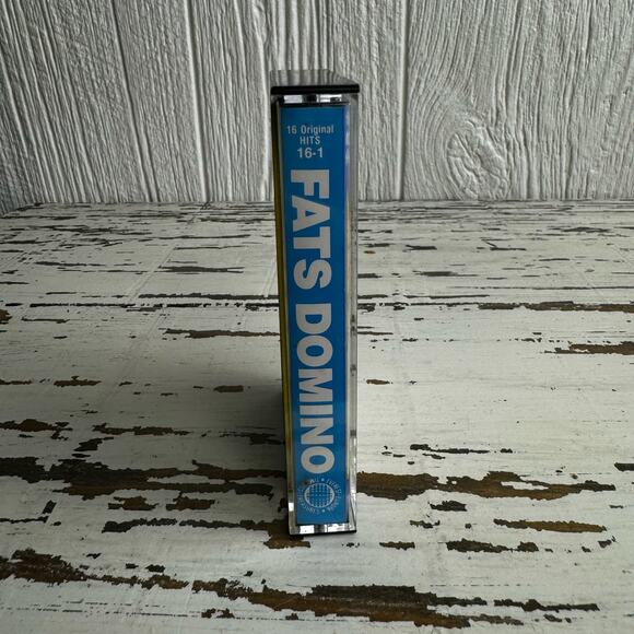 Fats Domino Timeless Treasures 16 Hits Cassette Tape Vintage Rhythm Blues Blue - Picture 5 of 7